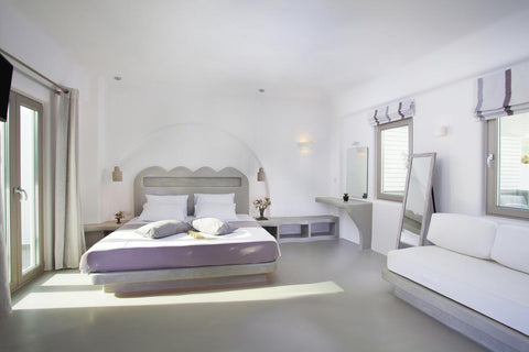 A superior, 86 m2 luxury, brand new, pool view maisonette, ideal for 1-6 guests.  'LB' Eco Maisonette with Private Outdoor Hot Tub Cycladic home vacation rental 32274867