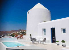 Welcome to a Unique Myconian house, a unique construction, with a great view at   Kokkinos' Windmill Windmill vacation rental 34938906
