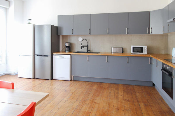 Very large room of 26m², fully furnished. It has a double bed (140x190) and a be  Large bright room - 26m² - BO10 Private room in rental unit vacation rental 625641431142785345