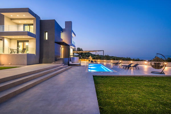 Villa Wine Chania is a luxurious two-story villa with four bedrooms and four bat Chania, Greece Wine Luxury Villa Chania Entire villa vacation rental 705491977011284993