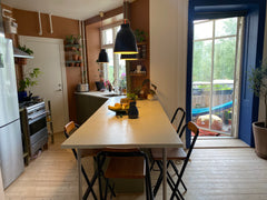 Bright and cozy apartment with spacious and open living room and kitchen area. L Copenhagen, Denmark Unique apartment Entire rental unit vacation rental 16189306