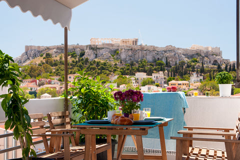 A unique newly renovated apartment in Monastiraki with breathtaking view of the  Cholargos, Greece AMAZING PENTHOUSE -ACROPOLIS VIEW PRIVATE TERRACE Entire rental unit vacation rental 6899760