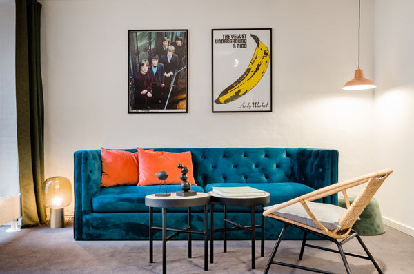 Sink into comfortable Scandinavian designer furniture in this chic renovated hom Copenhagen, Denmark The Churchill One, Into This Place Entire serviced apartment vacation rental 25256638