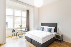 Franz building is located in the centre of Prague, just a few minutes walk from  Prague, Czechia Franz By Zeitraum - One Room Apartment Entire serviced apartment vacation rental 50835605