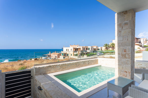 Lucia Suite Beach front Suite , is part of a 5 detached suites complex.  Only a  Rethimnon, Greece Lucia Beachfront Suite ! Entire home vacation rental 676040806225310279