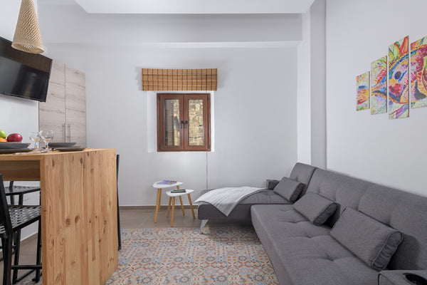 Thalia, the muse of Comedy - (3 persons) 40 m²<br /><br />New spacious and truly Greece Alley7, Thalia, Boutique apartment, Old Town Entire serviced apartment vacation rental 27278856
