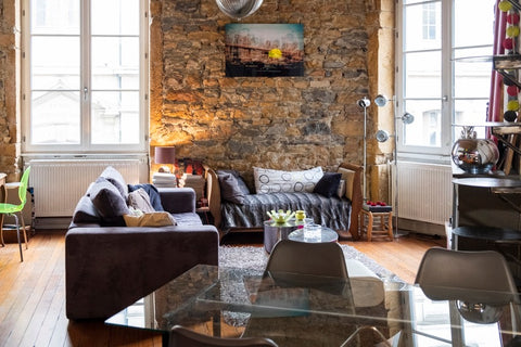 Charming loft in a typical area of Lyon. Very well located! A nice stay for 1 ni Lyon, France Appartement typique croix-roussien, charmant Entire loft vacation rental 13887861