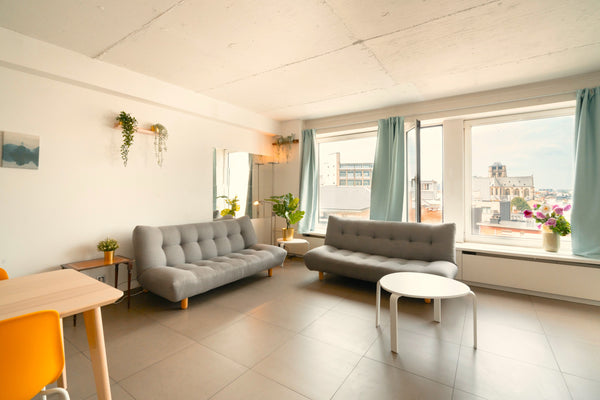 Charming and modern apartment with amazing view right in the city center, right  Antwerp, Belgium Sunset View Lodge in the Center of Antwerp Entire rental unit vacation rental 41096855