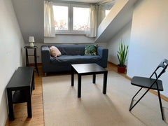 EU area, direct metro to the city centre. <br />Charming 2 bedrooms apartment wi Brussels, Belgium In front of metro, cozy 2 bedrooms 2 baths apt Entire rental unit vacation rental 27026248