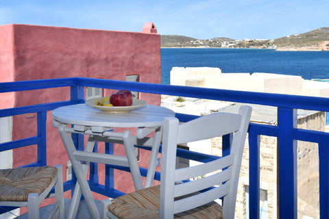 A wonderful traditional apartment on the second floor at the old town of Parikia Greece Villa Andriana "Sea view" Entire rental unit vacation rental 19693246