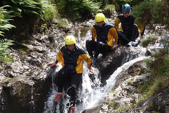 Ghyll Scrambling Water Adventure in the Lake District  Private Tours and Travel Guide Europe London CITY Keswick Destination Tour