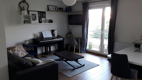 Brand new furnished appartment 10 min away from la Part Dieu mall and train stat Lyon, France Joli 2 pièces 50m², Part-Dieu, parking, idéal Pro Entire condo vacation rental 19527841