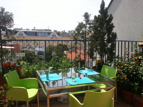 50 m2 rooftop apartment for rent. It's a sunny quiet place. It faces a green yar Vienna, Austria Sweet central rooftop apartment Entire rental unit vacation rental 21257074