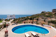 Villa Bluebellis a 3 bedroom cozy villa located in the beautiful area of Tersana Agios Nikolaos, Greece Villa Bluebell with a heated pool Entire villa vacation rental 25122466