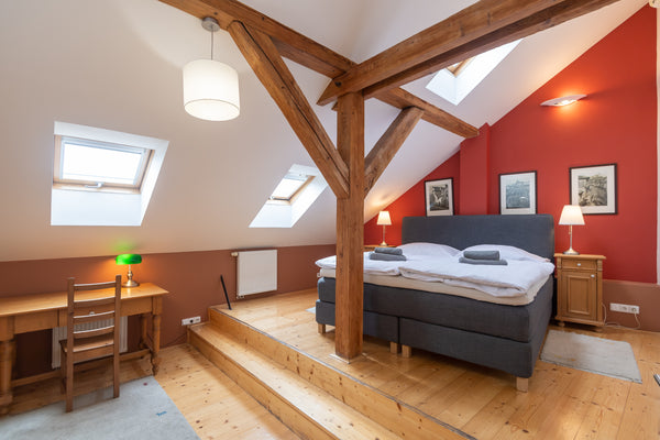 This ATTIC apartment has a view to a beautiful square (Betlémské sq) and SUPER L Prague, Czechia SUPER CLASSY 2 bdrm ATTIC apt. OLD TOWN Entire rental unit vacation rental 13422761