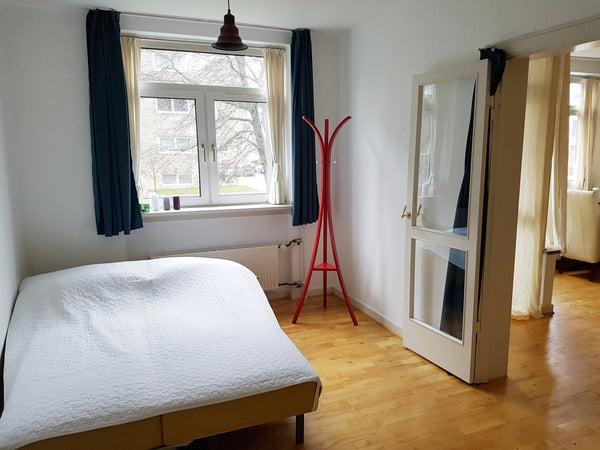 bright12.6 sqm. room in a 2 bedroom apartment, with a 2-door wardrobe with drawe  New Listing:Spacious private room in Frederiksberg Private room in rental unit vacation rental 40996210