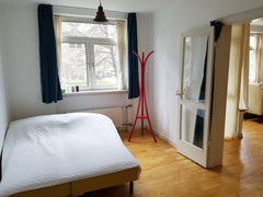 bright12.6 sqm. room in a 2 bedroom apartment, with a 2-door wardrobe with drawe  New Listing:Spacious private room in Frederiksberg Private room in rental unit vacation rental 40996210