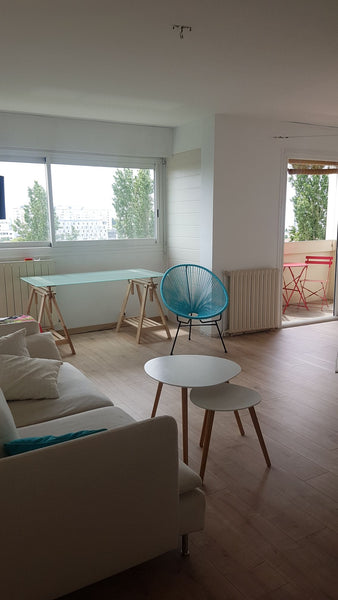 Je loue mon appartement de 68m2 qui est situé au 8ème étage avec ascenseur. Il b Le Bouscat, France Appartement cosy et au calme près du tram Entire rental unit vacation rental 35223018