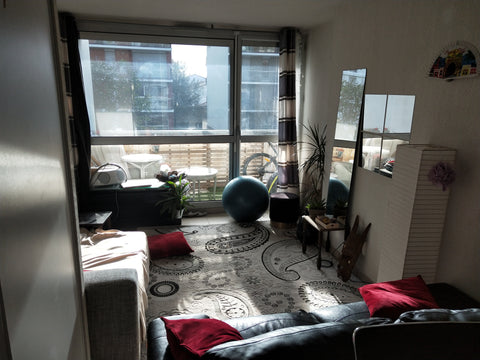 T1 d'environ 40m2 très lumineux, dans résidence hyper calme et bien situé, proxi  Charmant T1 proche centre Entire condo vacation rental 47738449