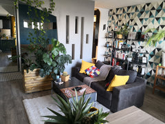 Quartier Saint Augustin / CHU Pellegrin<br />Appartement entier, rénové, décoré, Bordeaux, France Bordeaux, Appartement cosy et végétal 41m2 Entire condo vacation rental 29488541