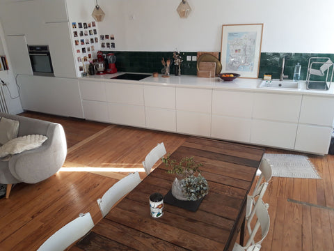 L'appartement se situe au 2ème et dernier étage (sans ascenseur) d'un petit imme Bordeaux, France Appartement T3 duplex climatisé - Bordeaux centre Entire rental unit vacation rental 36868804