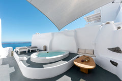 Luxury and privacy combined with tradition & the impeccable nature of Santorini! Marousi, Greece Pura Vida Cave House Cycladic home vacation rental 10740720