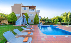 Villa Aretousa 2 is a new, sea view 5-bedroom villa with a private pool and a mi Chania, Greece Villa Aretousa 2, 5 BD, 1100m from the sandy beach Entire villa vacation rental 12979087