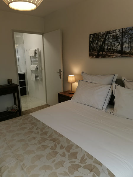 Chambre avec SdB privée, tram à 2 mn prox. centre Private room in bed and breakfast vacation rental 607237354706744504