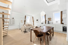 A two-bed apartment on the 5th/6th floor of an ancient building, with a lift goi  Penthouse with lift and scandinavian design-style Entire condo vacation rental 708575225468317094