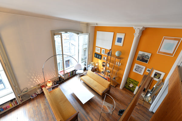 In the historical city center, in a very calm and picturesque street (the 