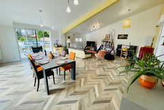 Family house for 8 people with 4 bedrooms, terrace, swimming pool and private pa  Modern family house with a furnished terrace Entire home vacation rental 582434961904711393