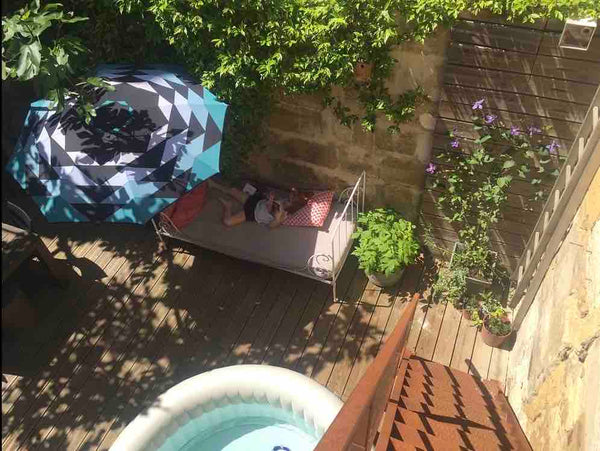 Échoppe bordelaise (112m2) de 1854, entièrement rénovée en 2014, mélangeant l'an Bordeaux, France Échoppe 2 terrasses/jacuzzi au coeur de bordeaux Entire home vacation rental 17917600