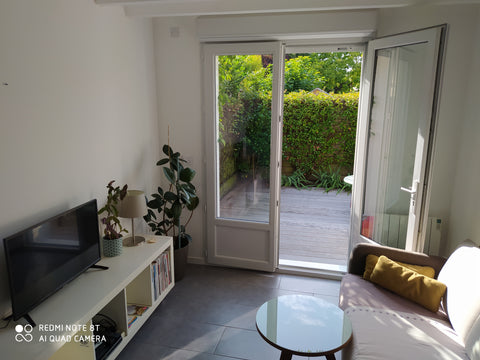 Je vous propose mon agréable pied-à-terre sur Mérignac, idéal pour vos courts ou Mérignac, France Home Sweet Home avec terrasse, calme, fonctionnel Entire townhouse vacation rental 43933885