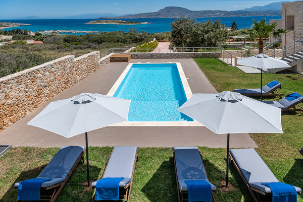 Relax and enjoy this unique and luxurious estate surrounded by nature. Step into Chania, Greece Elios Estate, ideal for large groups Entire villa vacation rental 54172645