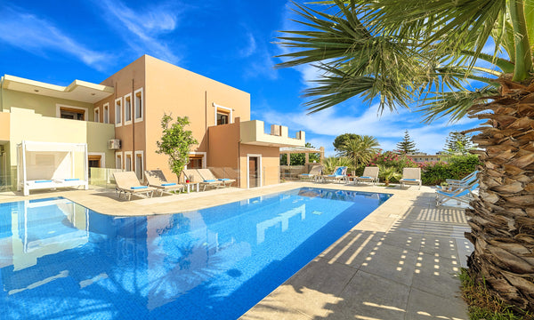 Just a 5-minute walk from the famous sandy Kavros beach, Island Suite, Crete is  London, United Kingdom Island Villa with Private Pool Entire villa vacation rental 43606784