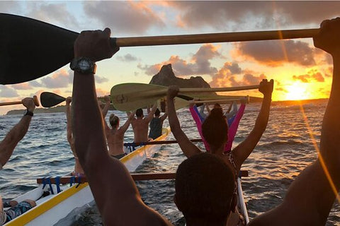 Hawaiian Canoe Experience on Fernando de Noronha Island  Private Tours and Travel Guide America Noronha CITY Fernando de Noronha Destination Tour America Noronha CITY Fernando de Noronha