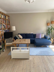 Rummelig lejlighed med dejlig altan kun 2 min fra vandet. <br />(1 værelse lukke  Apartment at Islands Brygge close to the harbour Entire condo vacation rental 686177819867616560