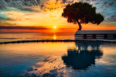 The five suites at the San Marino Suites with sea view located in Fira of Santor Greece OFFER! Private villa with sea view Cycladic home vacation rental 9638203