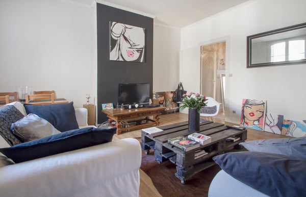 This atypical duplex(link-up) of 70m ² silent and cosy you welcome(receptions) i Bordeaux, France Bordeaux duplex 70m2 chartrons Entire rental unit vacation rental 1997144