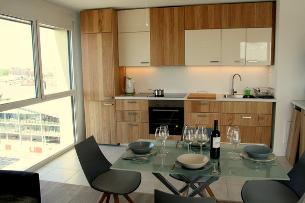 Immeuble neuf situé au 66 rue Lucien Faure à Bordeaux, dans le nouveau quartier  Blanquefort, France ❤️ ❤️ Wine and See- T2- 51 m2- parking + terrasse Entire condo vacation rental 10621573