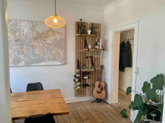 The 70m2, 3room, ground floor apartment is decorated with jazz music & vinyl on  Copenhagen, Denmark Cozy non-smoke music apartment in Østerbro Entire rental unit vacation rental 37711751