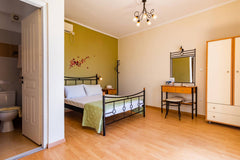 Οur accommodation is a Sea view studio with kitchenette. is equipped with refrig Greece Finikas Studios Adamas Private room in bed and breakfast vacation rental 568067417300888333