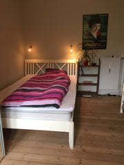Room with small double bed with desk, wifi.<br />Access to shared kitchen, small Copenhagen, Denmark Room in small flat - easy access with bus 5C Private room in condo vacation rental 11382334