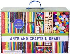 Kid Made Modern Arts and Crafts Supply Library - Coloring Arts and Craft Kit