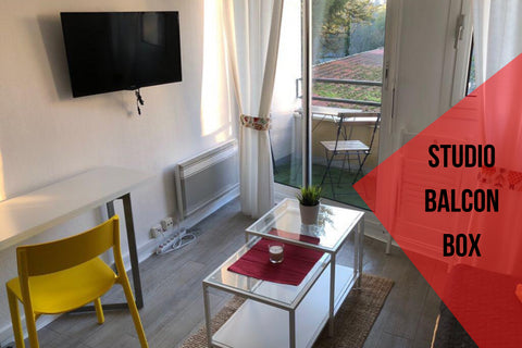 Découvrez ce charmant studio tout équipé et tout confort au 1er étage d'une peti  Studio/2 pers/balcon Entire condo vacation rental 43659124