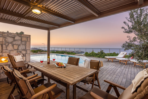 Apart from its ideal location, the villa offers spacious rooms, and luxurious in Heraklion, Greece Villa Hara - Private Villa with Pool & Sea-view Entire villa vacation rental 23480362