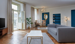 Enjoy your stay in a cozy & stylish Suite that is cleverly arranged to provide c  Suite in City Center - Golden Angel Prague Room in aparthotel vacation rental 53764089