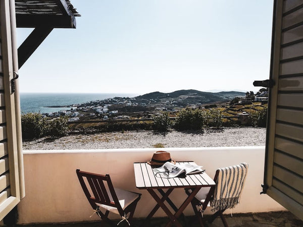 Perched above the bay of Porto Agios Ioannis, this cheerful studio set amongst M Greece Bella Vista Peaceful Studio, Sea View, Shared Pool Entire rental unit vacation rental 44030337