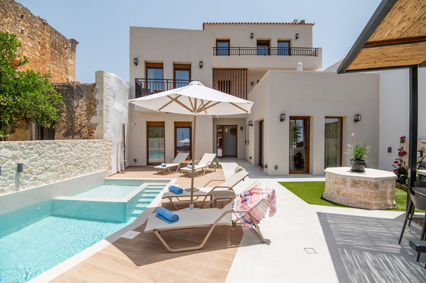 Settled between beautiful mountains in Melidoni village, Dodo’s Residence is an  Rethimnon, Greece New stylish villa with heated pool & jacuzzi! Entire villa vacation rental 658459891849924838