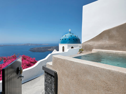 Aiming at a unique experience for the lovers of perfection, we created in Imerov Imerovigli, Greece Luxury Villa BLUE DOME, the 5* villa experience Entire villa vacation rental 44239025